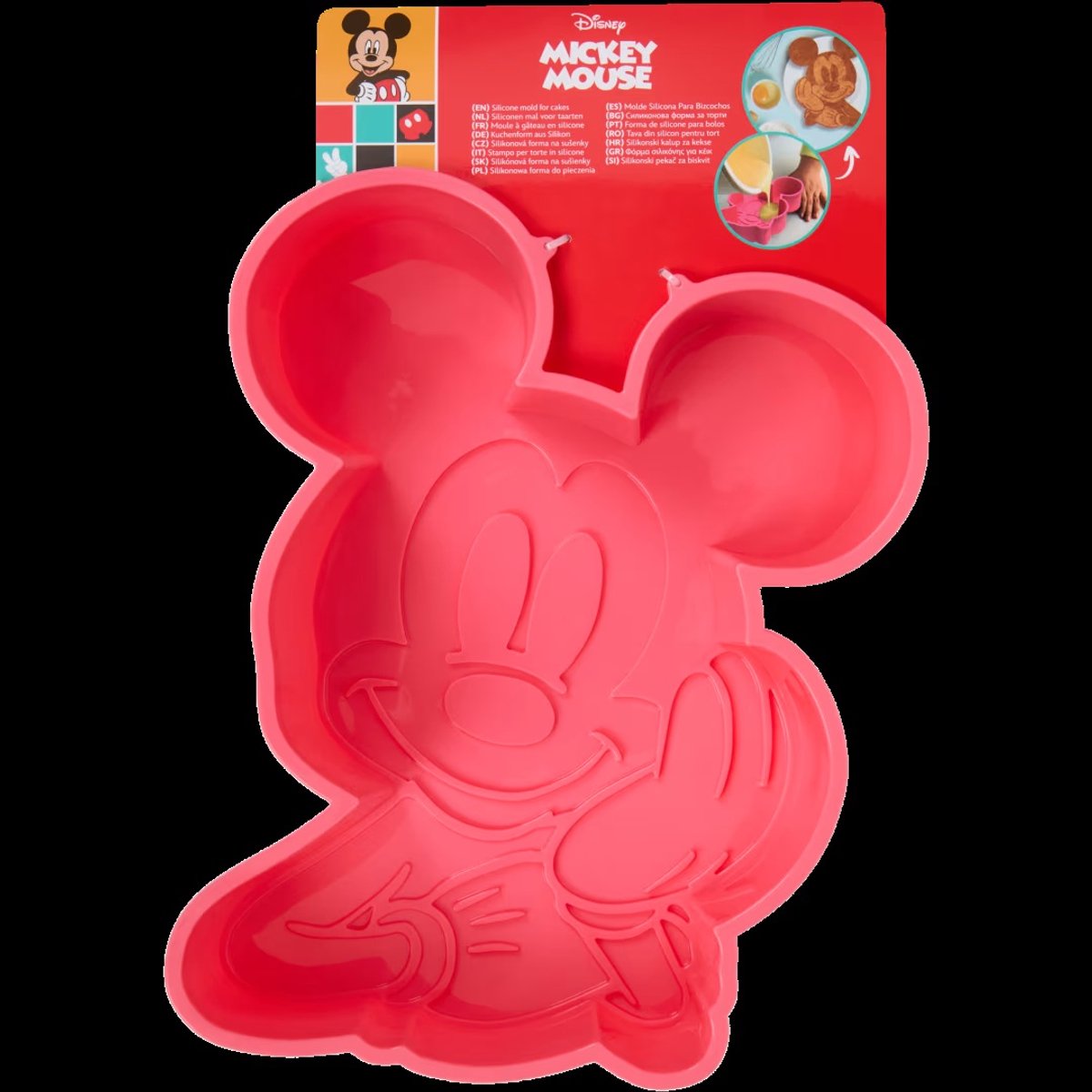Bakvorme silliconen - Mickey