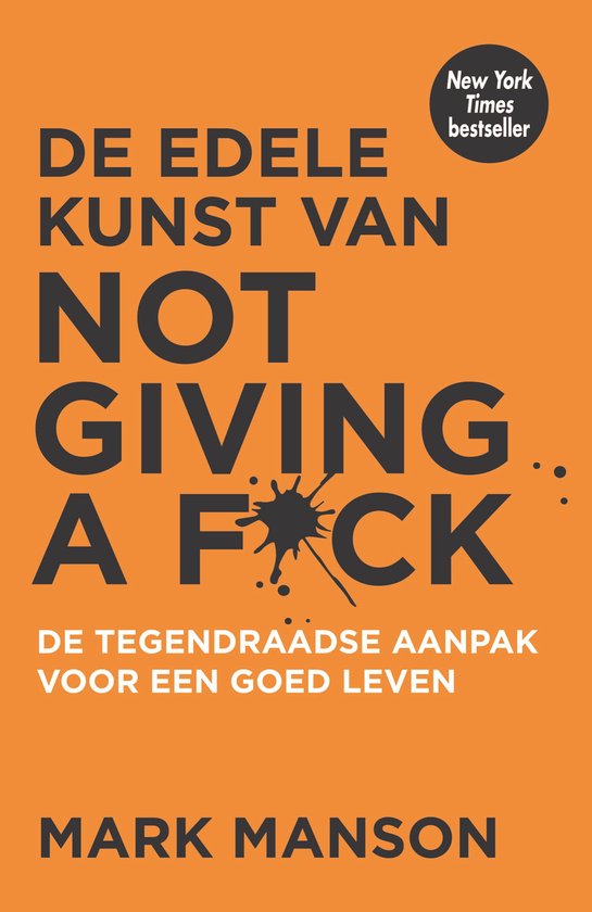 De edele kunst van not giving a fuck - cover