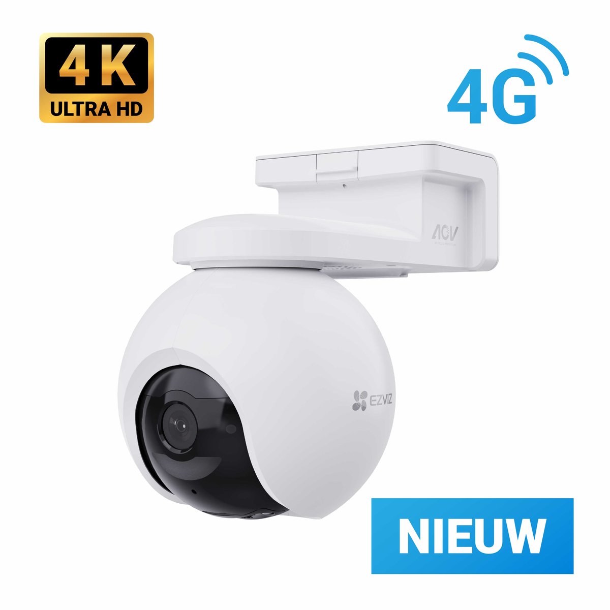 EZVIZ EB8 Pro 4G Beveiligingscamera met 360° Panoramisch Zicht - EZVIZ Europe - €162,31