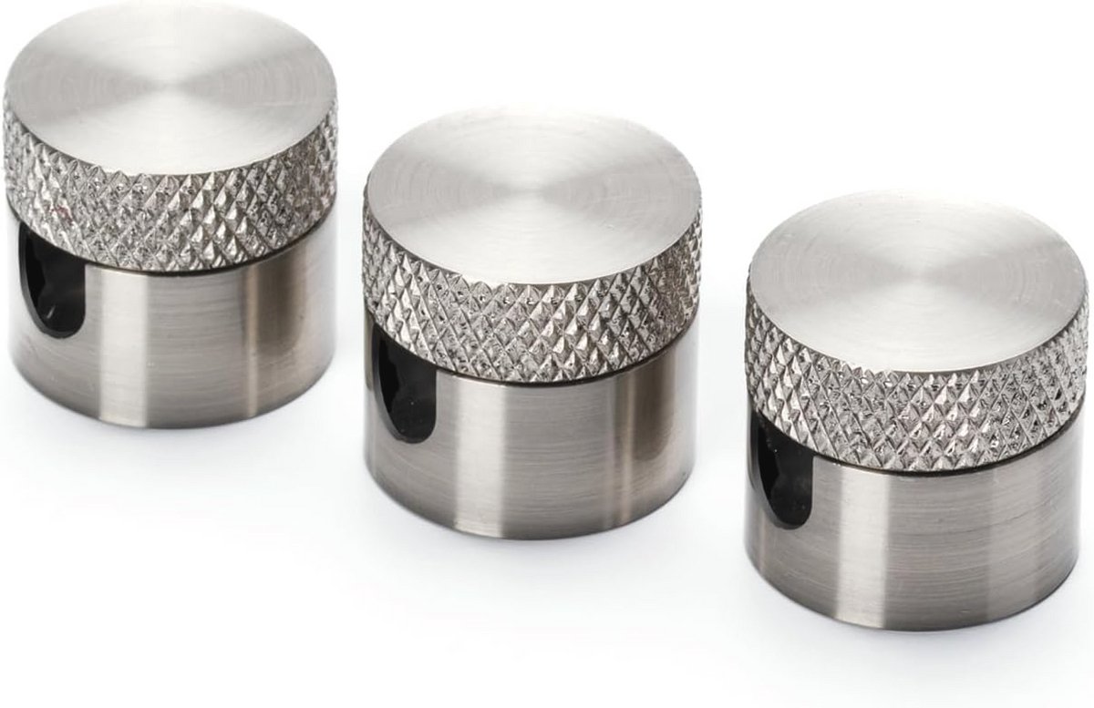 Wand- en plafondpin voor textielkabels - 3 stuks (Ø 19 mm)