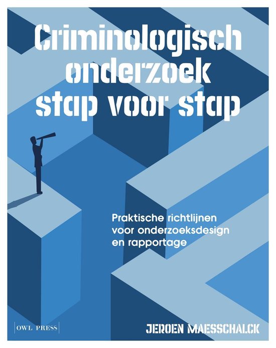 Criminologisch onderzoek stap voor stap - cover