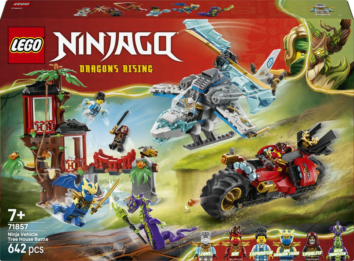 LEGO - Ninjago 71857 - Ninjavoertuigen Bij De Boomhut