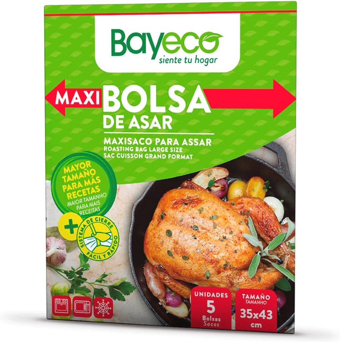 Maxi Grill Zak 40 g - Ovenzakken voor Meer Gerechten