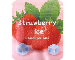 Airvaper smaakpods - Strawberry Ice - Universeel - Airvaper Navullingen - 1 zakje met 3 Stuks - Natuurlijk & Verfrissend - Goed voor ca. 2 weken