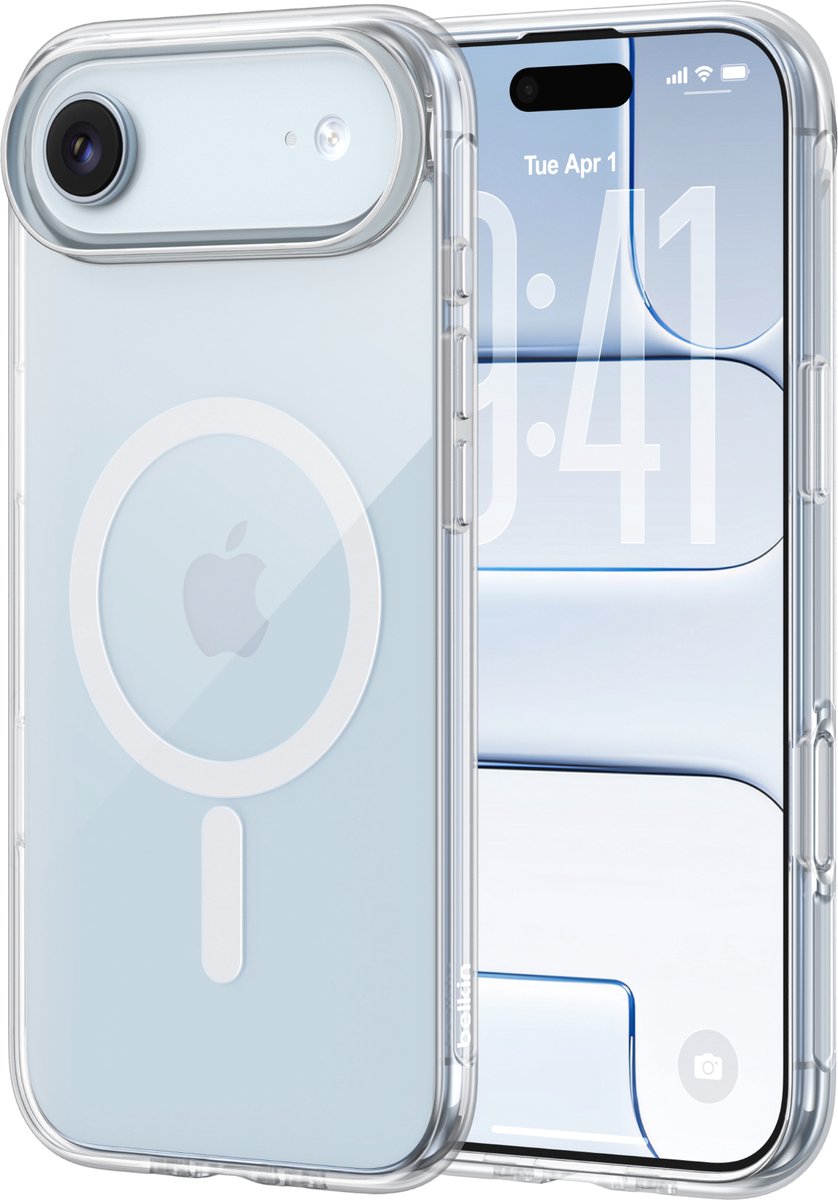 Belkin SheerForce Clear hoesje voor iPhone 17 Air - Transparant