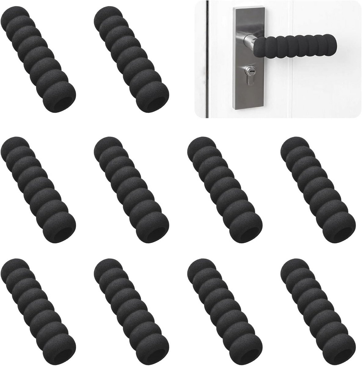 Deurbeschermer Covers - 10 Stuks Soft EVA Schuim Knop Covers, Antistatisch, Voor Deurknoppen