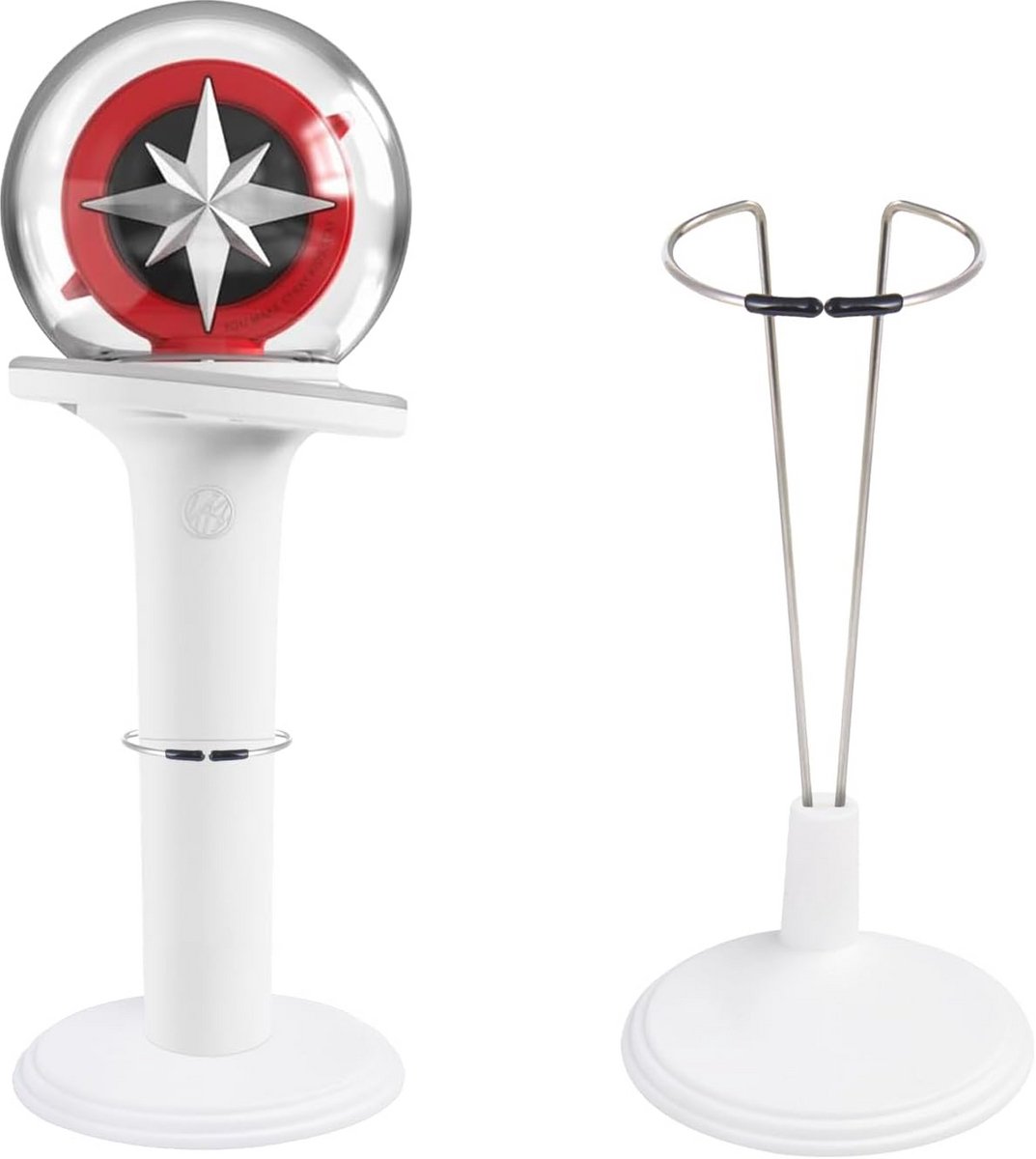 2 Stuks Universele K-Pop Lightstick Standaard - Zwarte Houder voor Display