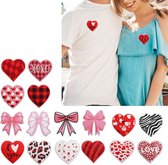 62 Hart-Patches Om Op Te Naaien en Te Strijken - Mini-Patches Voor Kleding, Jean, Tassen, Hoeden, Rugzakken 62 Hart-Patches Om Op Te Naaien en Te Strijken - Mini-Patches Voor Kleding, Jean, Tassen, Hoeden, Rugzakken