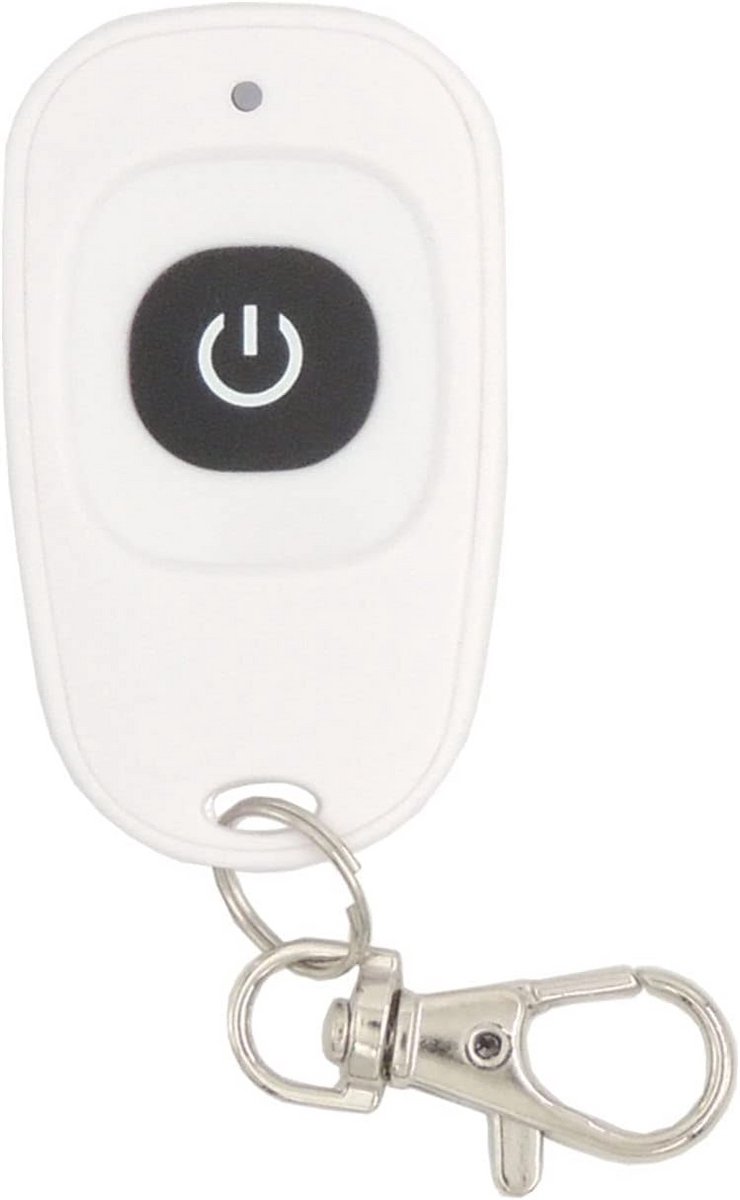 Draadloze Afstandsbediening Sleutelhanger 433MHz met 1 Knop en 1527 Code