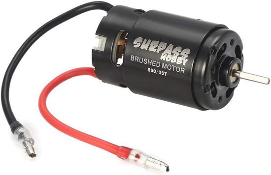 DollaTek 550 Koolstof geborstelde motor 27T Sterke geborstelde motor voor 1/10 RC modelauto