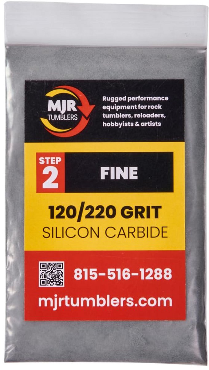 Siliconencarbide Schuurmiddel Fijn 120/220 Korrel voor Trommelpolijsten (Per 450g)