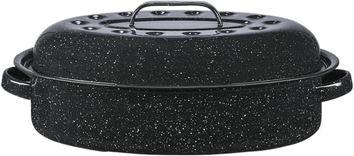 Ultralichte braadpan van koolstofstaal - 40 x 27 x 15 cm