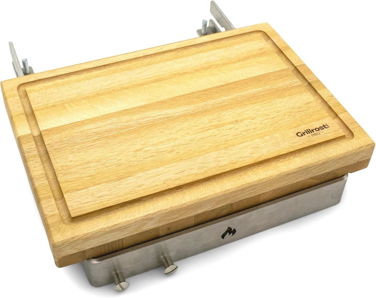 Bordhouder voor haardplaten 3-12mm voor optimaal barbecuegenot