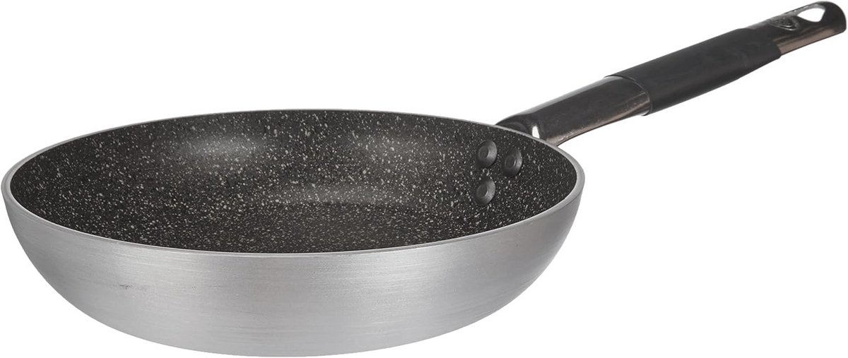 Infinity Low Aluminium Pan met Roestvrijstalen Handvat - 20 cm