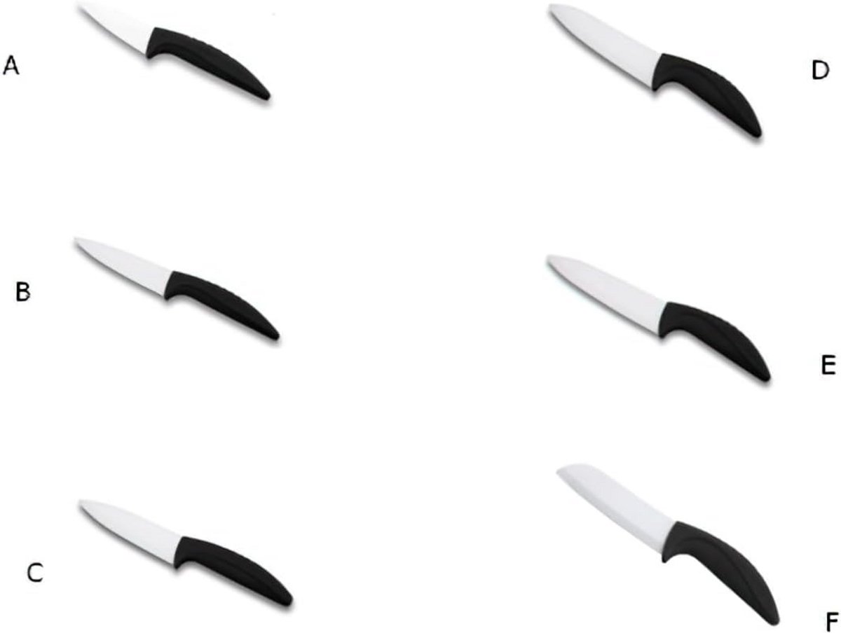 Kookmes Keramiek 10 cm - Vlijmscherp en Lichtgewicht