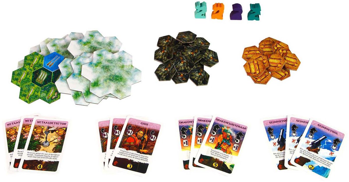 999 Games De Zoektocht naar El Dorado: Draken, Schatten & Mysteries uitbreiding thumbnail 4