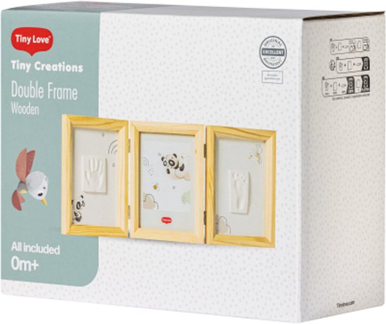 Tiny Love Dubbel Frame hout Tiny Creations van Tiny Love — afbeelding 2