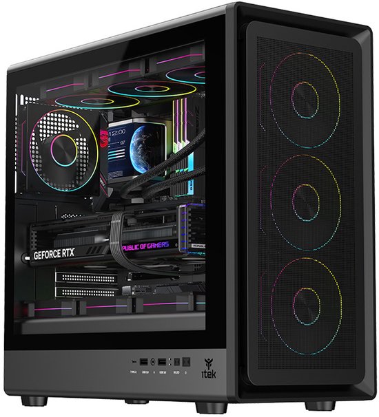 itek MESHCORE 36B Tower Zwart