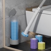 Toiletborstel Wegwerp 30 Stuks Wegwerptoiletborstelset – Hygiënische Navulkoppen Met Reinigingsvloeistof Voor Badkamer Navulkoppen Toiletborstel Toiletborstel Wegwerp 30 Stuks Wegwerptoiletborstelset – Hygiënische Navulkoppen Met Reinigingsvloeistof Voor Badkamer Navulkoppen Toiletborstel