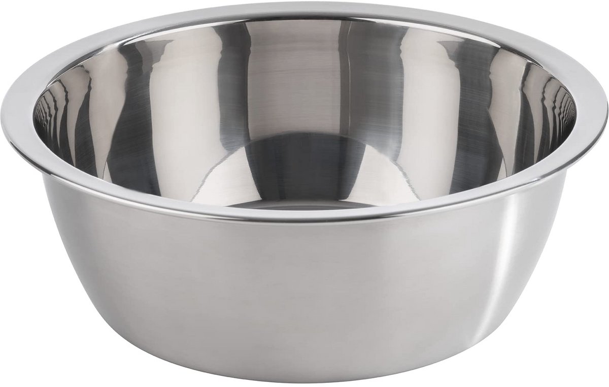 Roestvrijstalen serveerschaal 26 cm - 3 liter - Vaatwasmachinebestendig