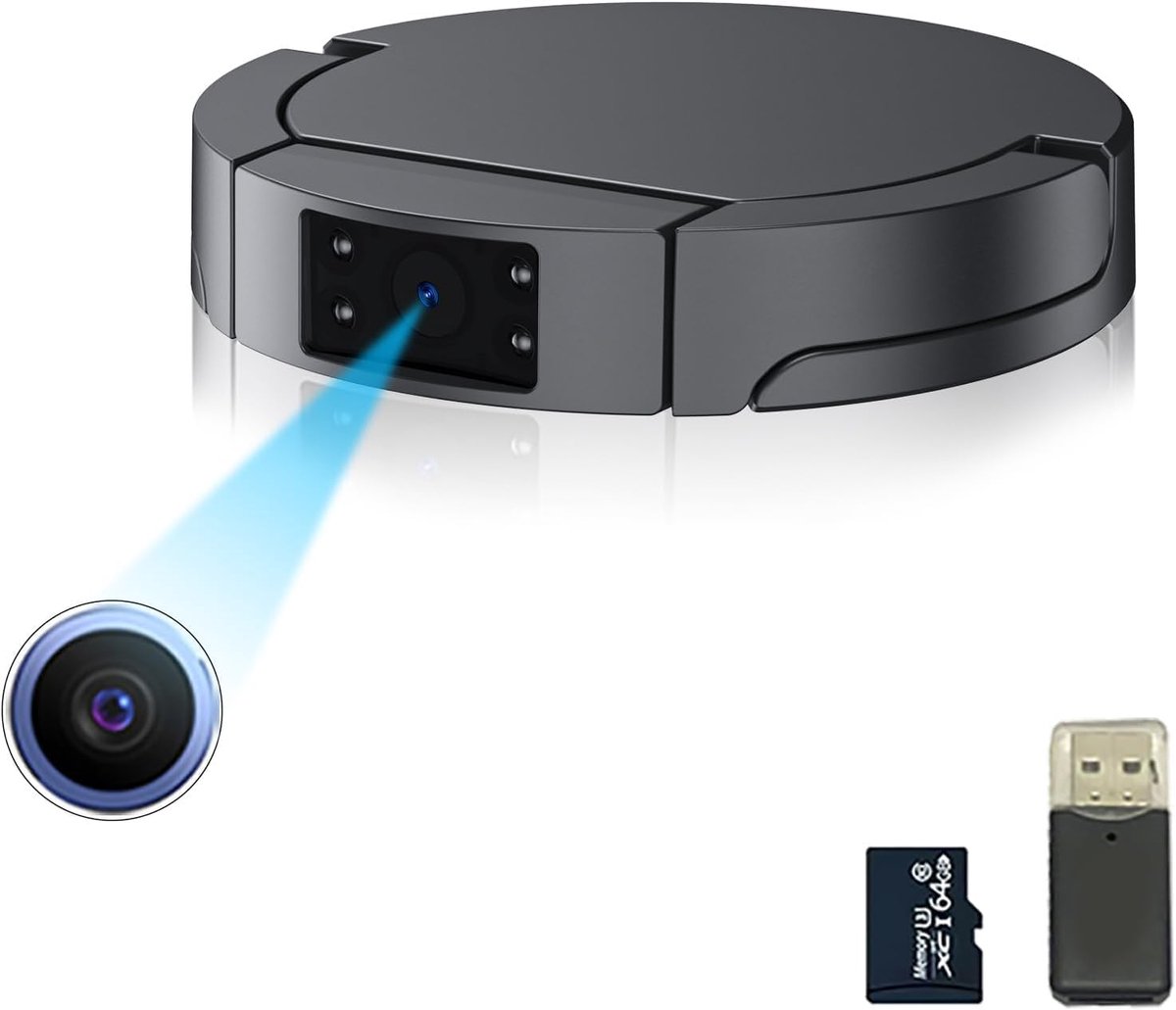 Verborgen Camera - Spy Camera - Spionage - Zwart