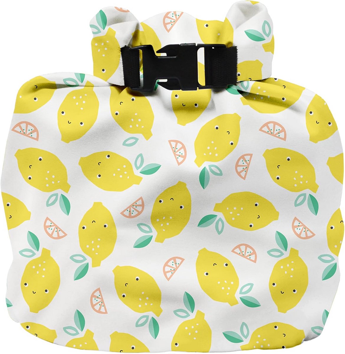 Natte tas - Luier opberger - Onderweg luiers - Waterdicht ontwerp - Ruimte voor 4 luiers - Fruit print