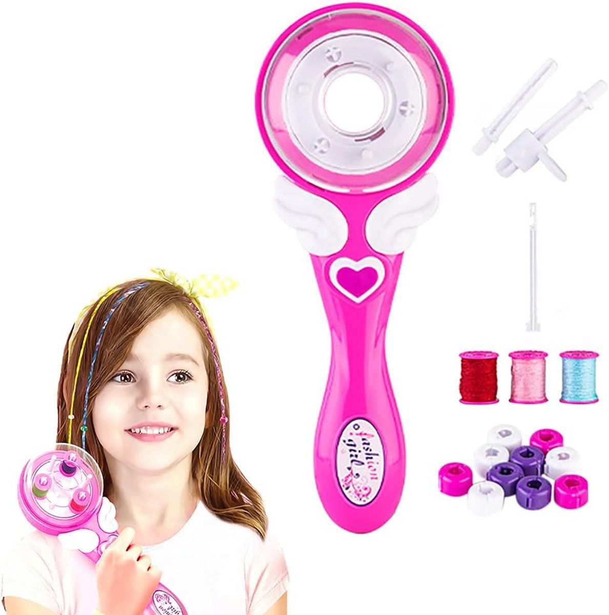 Elektrische Haarvlecht Machine voor Meisjes - Automatisch Haar Twister Kapsel Gereedschap