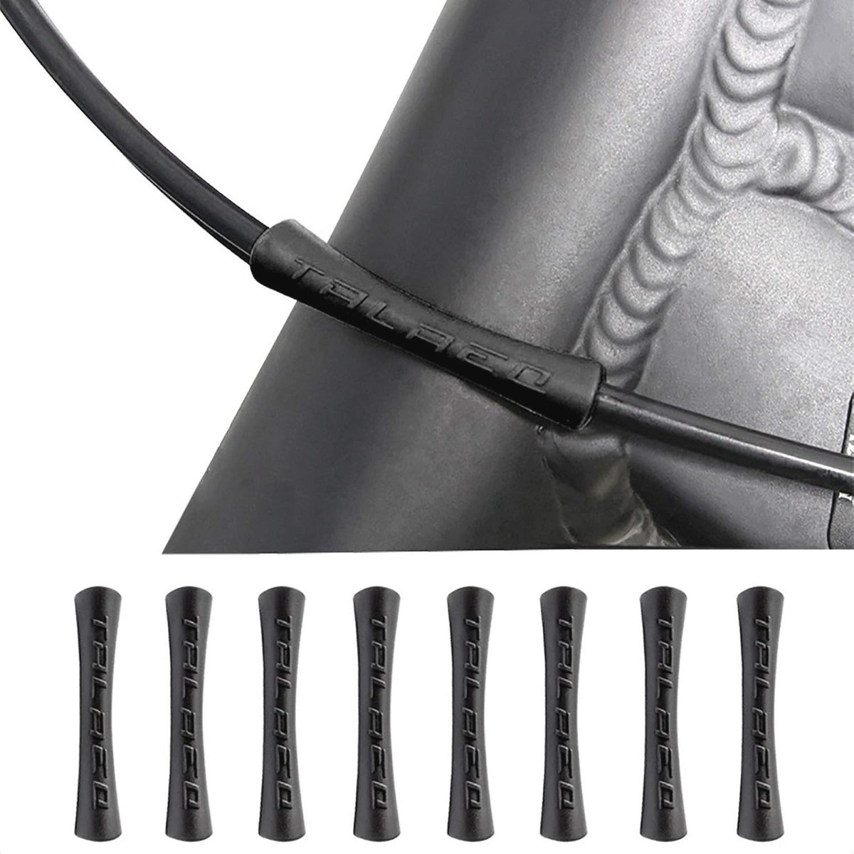 Fiets Brake Shift Line Kabel Beschermende Mouw - Fiets Frame Protector Rubber Pijp Gidsen