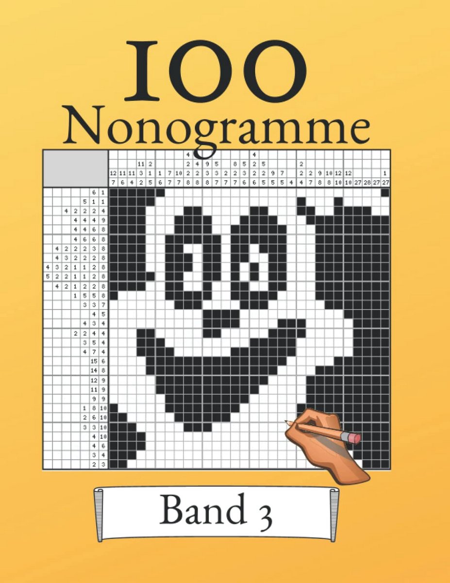 100 Nonogrammen Puzzelboek: Logische Schilderijen voor Beginners en Gevorderden