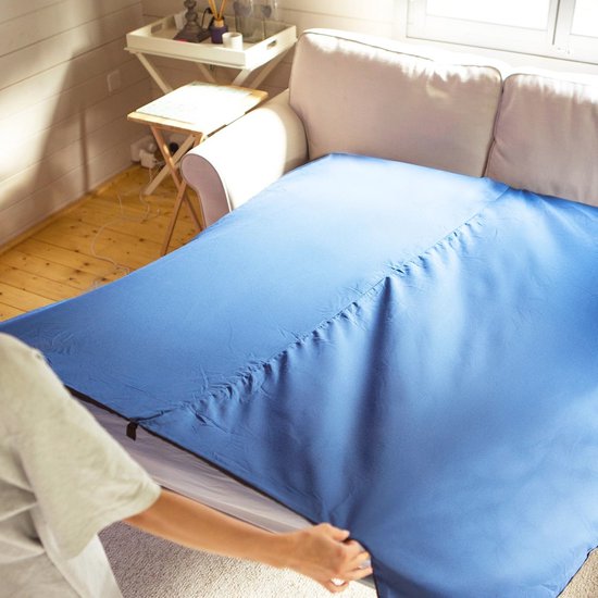 2-in-1 Slaapzak en Lichtgewicht Reislaken XL voor Comfortabele Overnachtingen van Merkloos — afbeelding 5