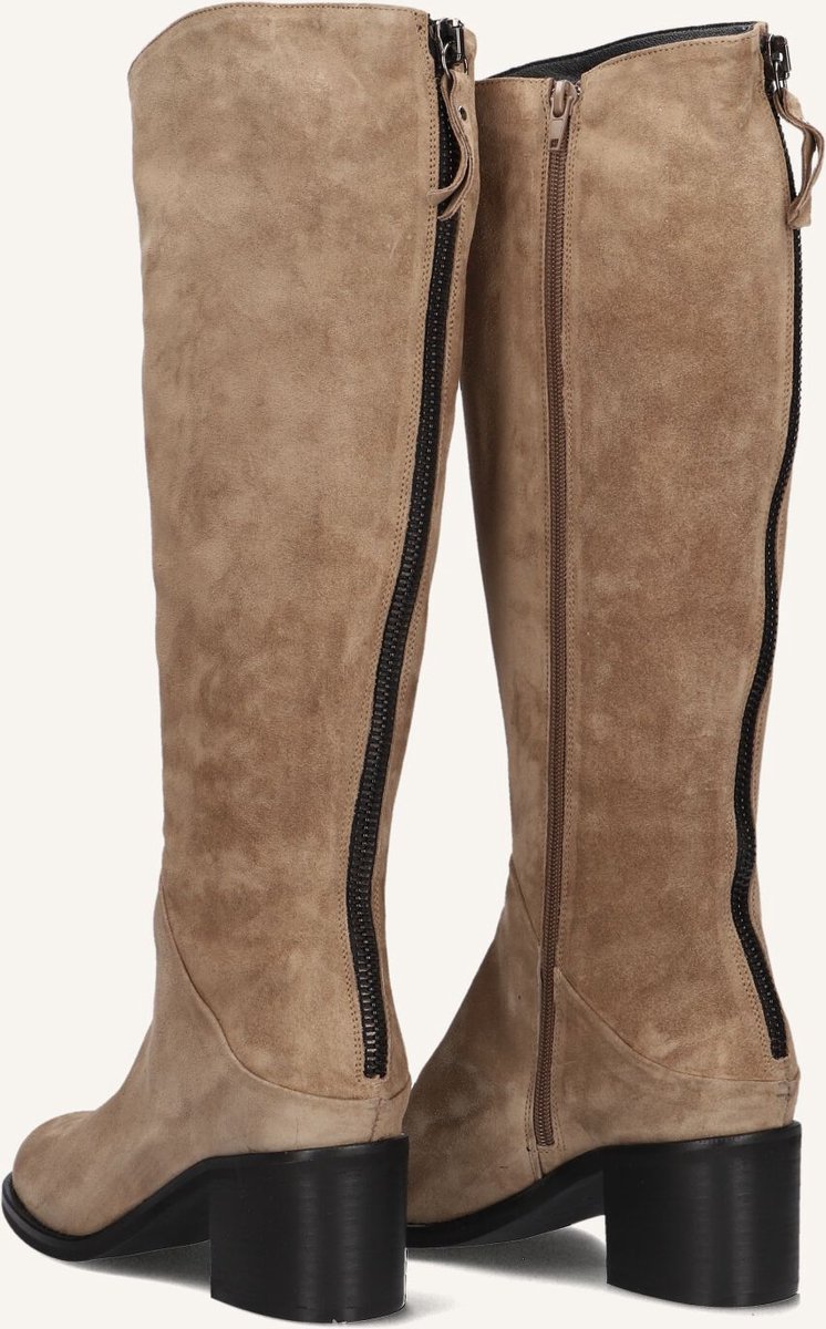 BLASZ 194 Laarzen - Suède - Dames - Taupe - Maat 42