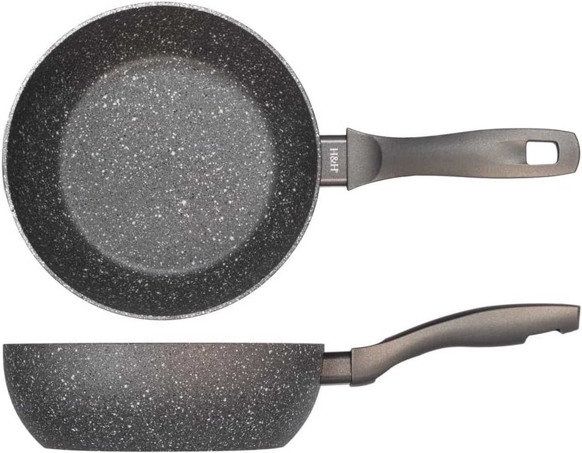 Grey Wok met Antiaanbaklaag 20cm voor Inductie