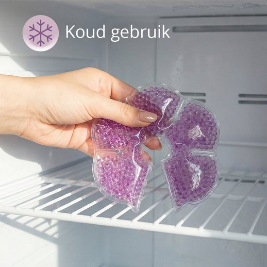 LUVION® 2 in 1 Borstcompressen - Warm/Koud - Makkelijk wasbare zoogcompressen - Stimuleert Stuwing & Melktoevoer - Verzacht pijn & zwelling van Merkloos — afbeelding 3