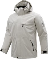 YOUTHUP Hommes veste outdoor 3-en-1 avec capuche - Imperméable - XL