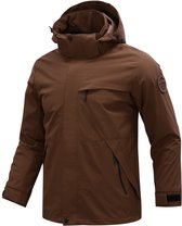 YOUTHUP Heren 3-in-1 veste outdoor avec capuche - Imperméable - 3XL
