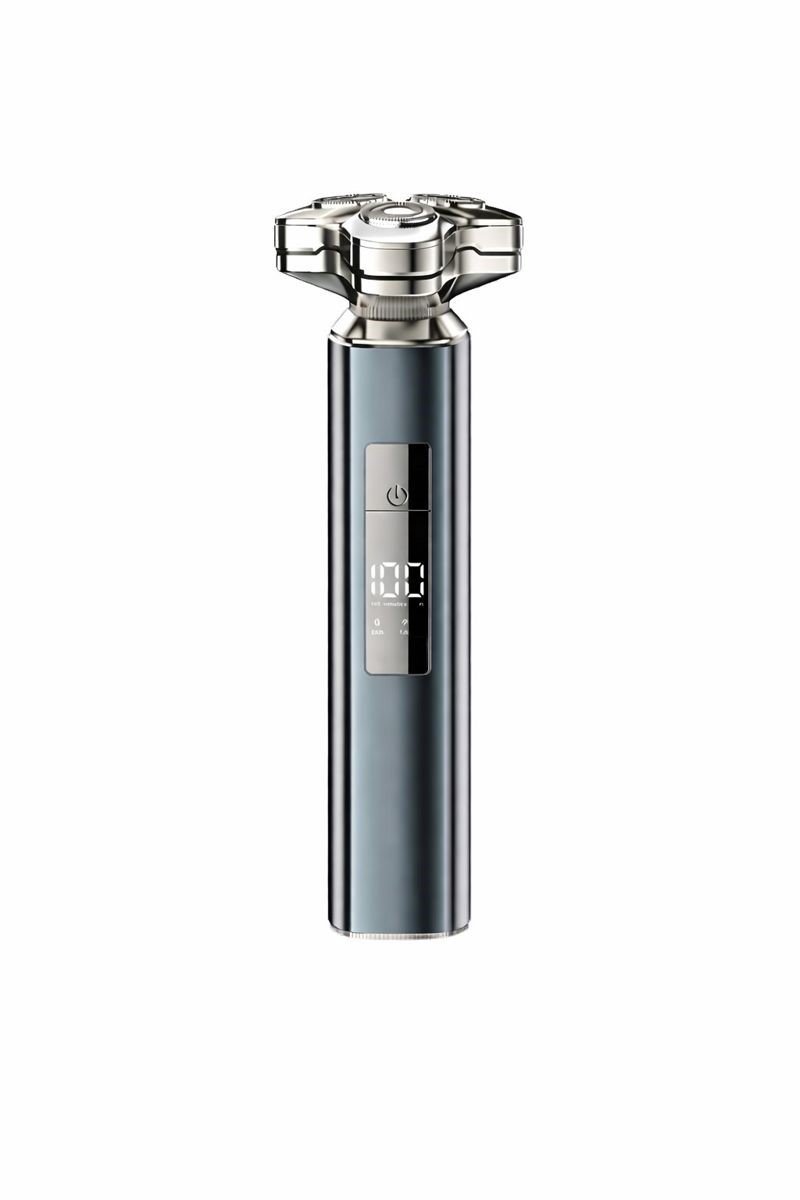 FuturiQ FTQ-TR-103 Elektrisch Scheerapparaat voor Mannen – Draagbare 3-Kops Scheerkop – Magnetisch & Wasbaar – Oplaadbaar - Inclusief FuturiQ Type-C Oplaadkabel