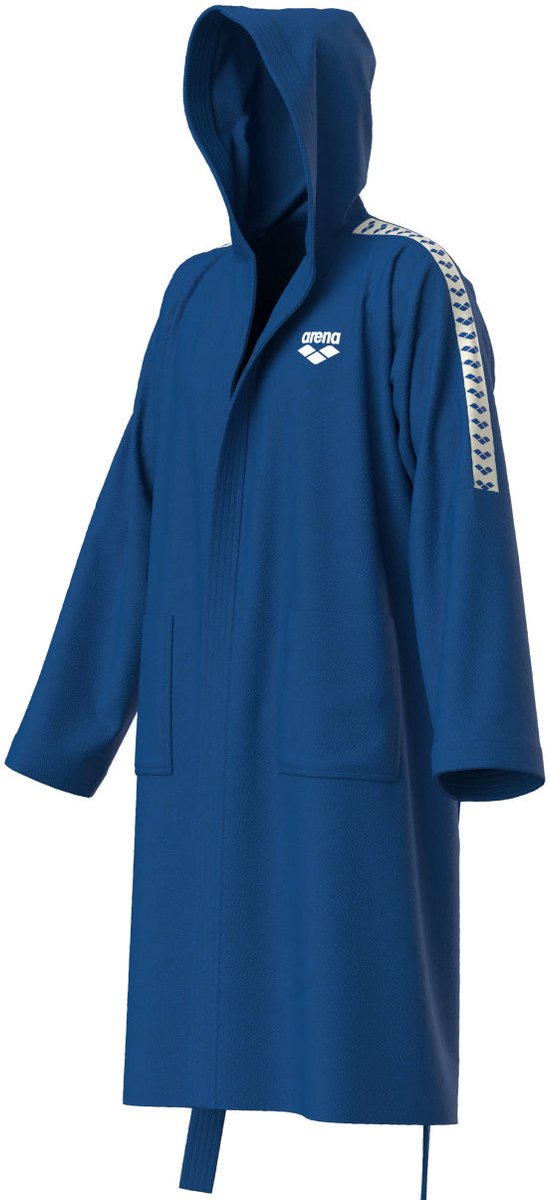 Arena Badjas Team Stripe Royal/Wit