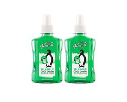 Glacial Alcolado - Mentholated Splash Lotion - Spray bottle - 2 x 125 ml - Multipack - Voordeelpak
