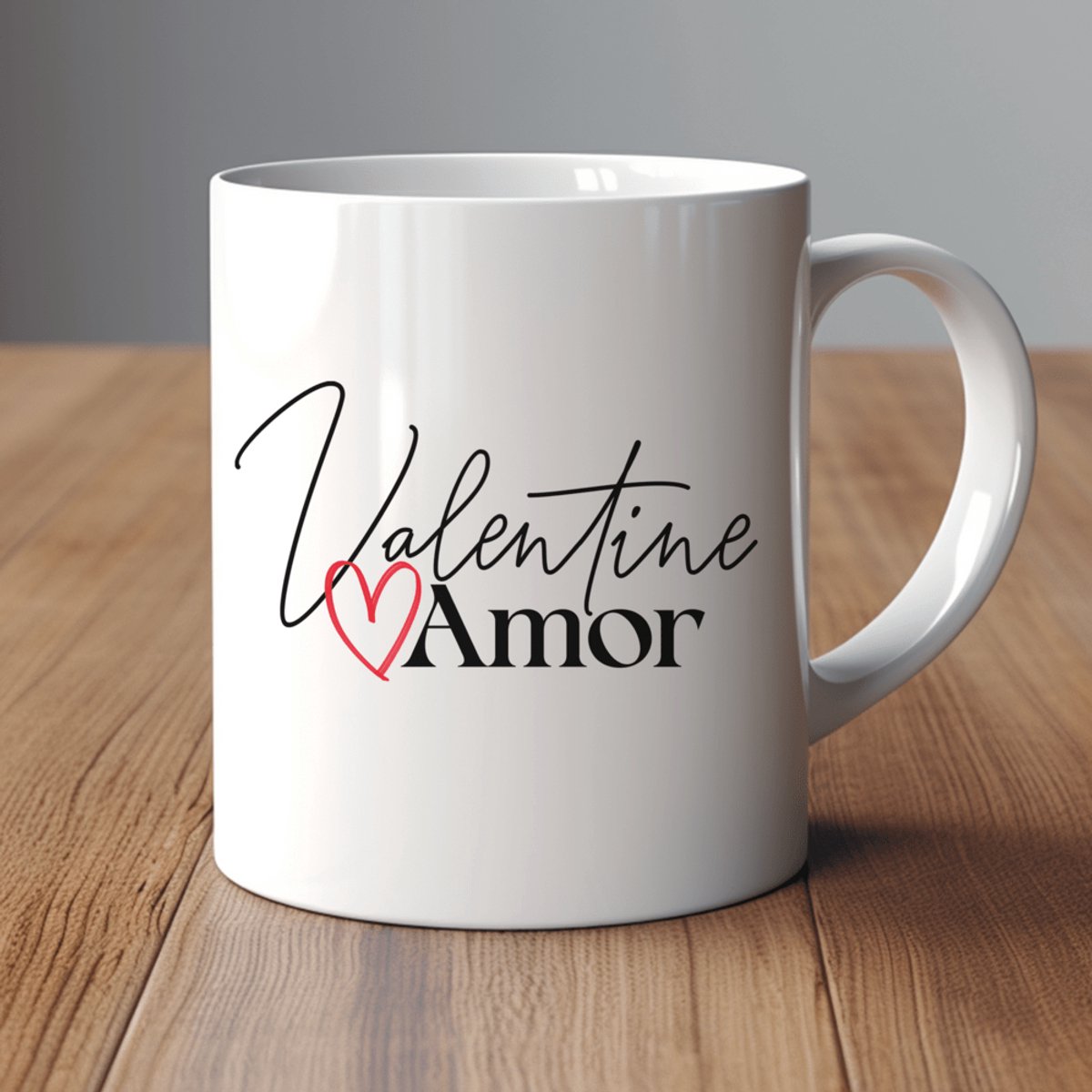 Mok - ValentineAmor - Het perfecte cadeau met een tijdloos design voor Valentijnsdag