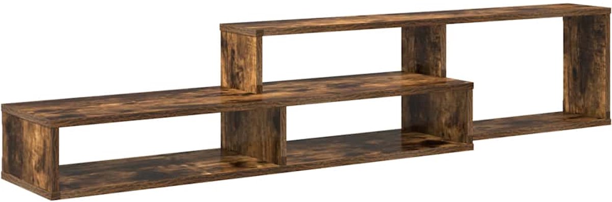 vidaXL Wand - TV - Stand - 150 - x - 25 - x - 28,5 - cm - Bewerkt - hout