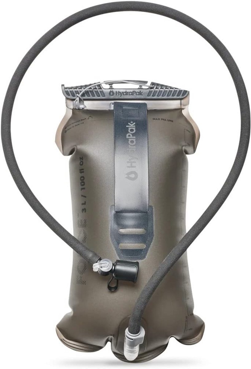 Hydratiezak 2L of 3L - Ultra-duurzaam met geïsoleerde buis en zelfafsluitend beetventiel