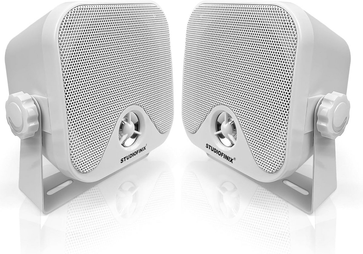 Waterdichte Mini Stereo Speakerset 10.2cm (100W) voor Motor, ATV, Scooter en Boot