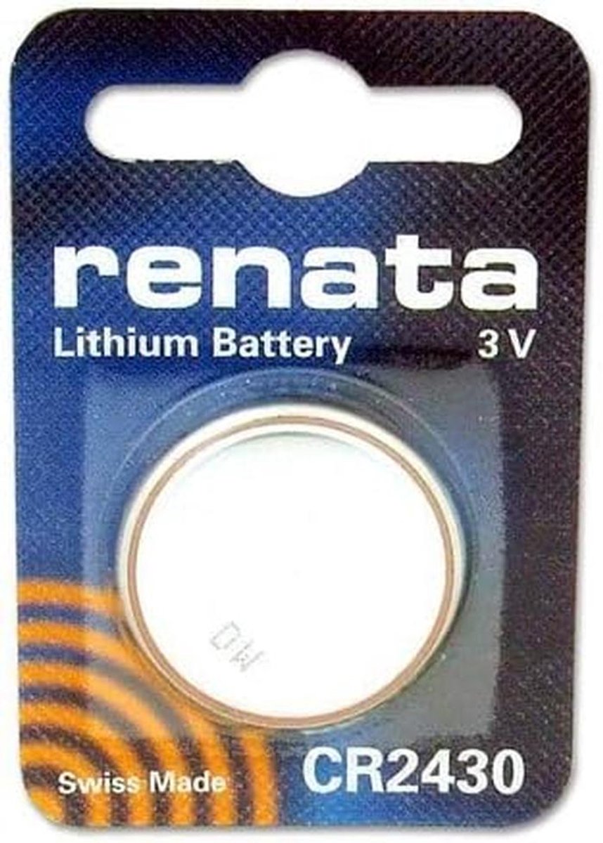 CR2430 Knoopcel Batterij 3 Volt Lithium Voor Diverse Elektronica