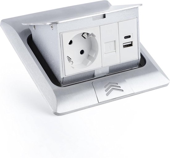 5 stuks USB-voedingsmodule: 220 V stopcontact op 5 V-transformator, 2,1
