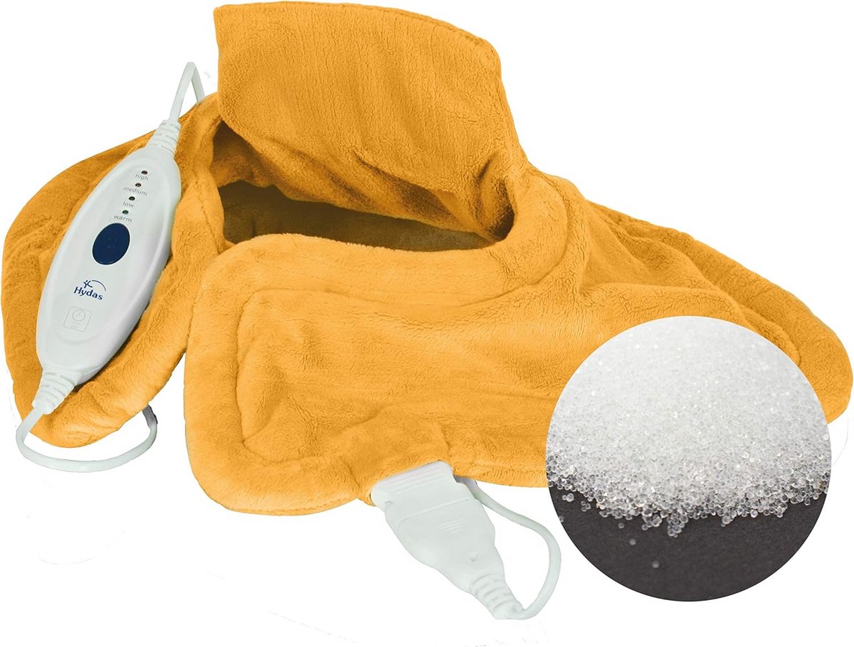 Verwarmingskussen met Innovatieve Vulling voor Ultieme Warmte en Lichaamscontact