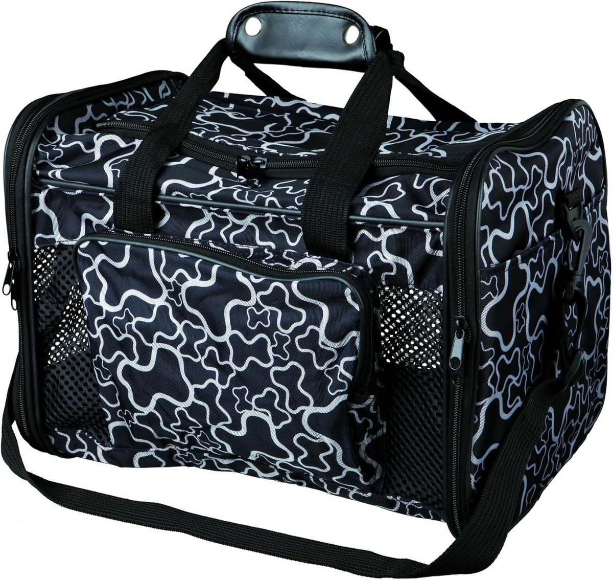 Draagtas voor Honden en Katten Adrina Zwart 26x27x42 cm