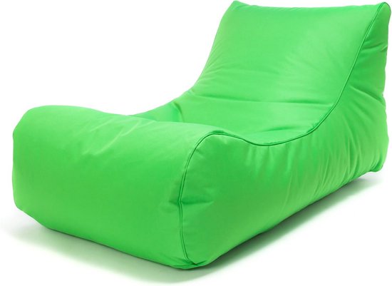 Grote Polyester Zitzak Fauteuil met Opbergvak voor Buiten en Binnen - 115x65x60cm