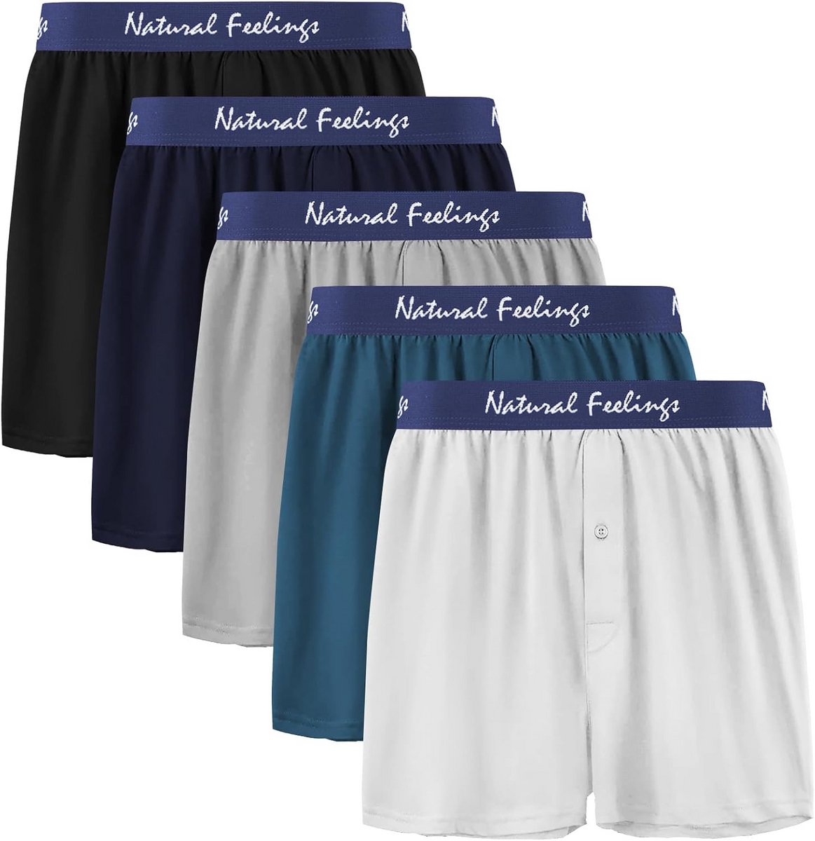 Heren Boxershorts Katoen Multipack Ademend en Comfortabel Ondergoed