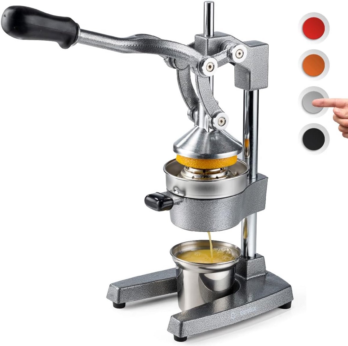Professionele Gietijzeren Citruspers - Zware Handpers voor Vers Sinaasappelsap