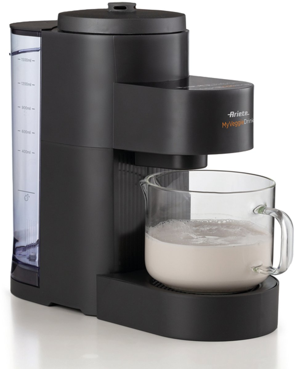 Ariete 0650/00 - My Veggie Drink - plantaardige melkmaker - 6 programma's - Elektrisch - 1200W - Inhoud 1.5L